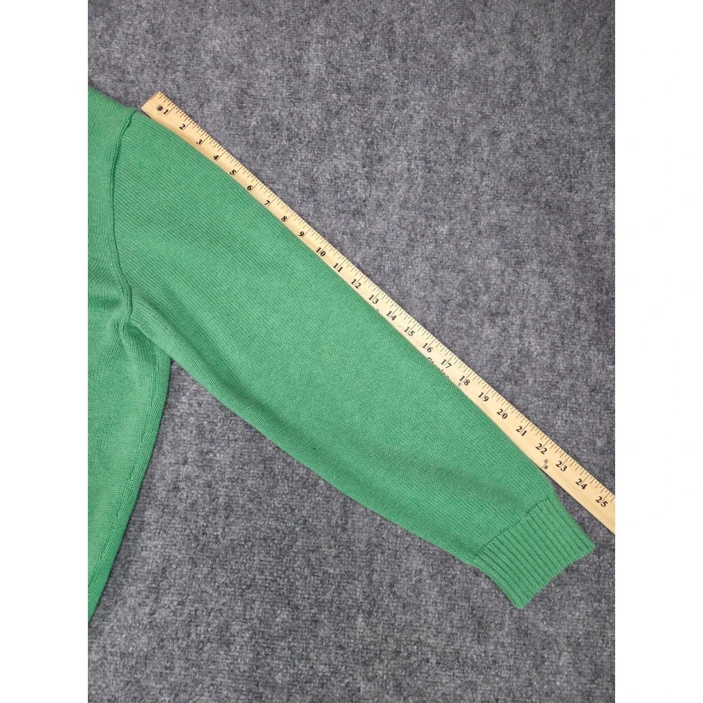 Polo Ralph Lauren Sweater Mens XXL Green Cotton Crewneck Pony Logo Long Sleeve